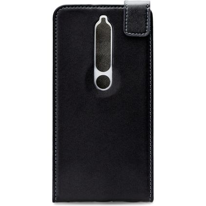 Mobilize Classic Gelly Nokia 6.1 Hülle Klapphülle - Schwarz