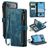 CaseMe C30 iPhone Air Hülle Klapphülle Geldbörse - Blau
