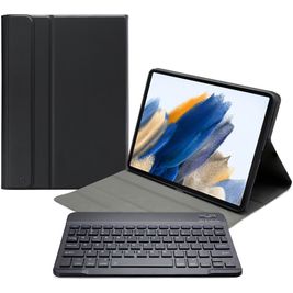 Mobilize Detachable Bluetooth Keyboard Samsung Galaxy Tab A8 10.5 (2021) Hülle QWERTY Bluetooth Tastatur Klapphülle - Schwarz