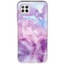 Mobigear Marble Huawei P40 Lite Hülle Flexibles TPU Backcover - Lila