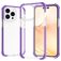 Mobigear Full Bumper iPhone 14 Pro Hülle Hardcase Backcover Stoßfest - Lila