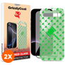 GrizzlyCoat Easy Align iPhone 17 Panzerglas Gehärtetes Glas Displayschutz - Hüllenfreundlich + Applikator (2er Pack)