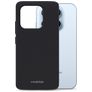 Mobilize Rubber Gelly Xiaomi 17T Pro Hülle Flexibles TPU Backcover - Schwarz