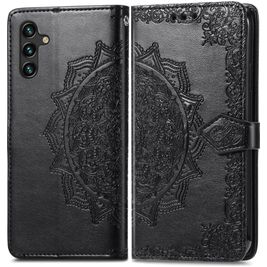Mobigear Mandala Samsung Galaxy A13 5G Hülle Klapphülle Geldbörse - Schwarz Mobigear Mandala Samsung Galaxy A13 5G Hülle Klapphülle Geldbörse - Schwarz