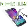 Mobigear Samsung Galaxy Note 4 Panzerglas Gehärtetes Glas Displayschutz - Hüllenfreundlich