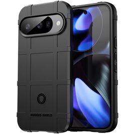 Mobigear Rugged Shield Google Pixel 10 Hülle Flexibles TPU Backcover Stoßfest - Schwarz