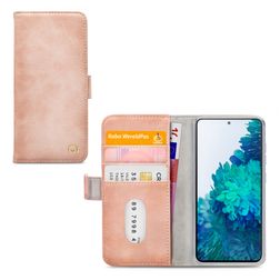 Mobilize Elite Gelly Samsung Galaxy S20 FE Hülle Klapphülle Geldbörse - Soft Pink