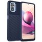 Mobigear Groove POCO M5s Hülle Flexibles TPU Backcover - Blau