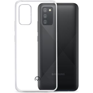 Mobilize Gelly Durchsichtig Samsung Galaxy A02s Hülle Flexibles TPU Backcover - Transparent