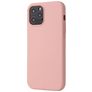 Mobigear Rubber Touch iPhone 12 Silikon Hülle Backcover - Pink