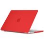 Mobigear Matte MacBook Pro 14 Zoll (2021-2026) Hardcase Hülle MacBook Case - Rot - Model A2442 / A2779 / A2918 / A2992 / A3401 / A3112 / A3434 / A3427 / A3426