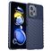 Mobigear Groove POCO X4 GT Hülle Flexibles TPU Backcover - Blau