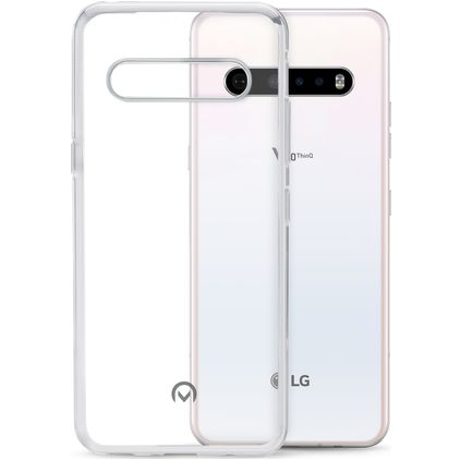 Mobilize Gelly Durchsichtig LG V60 ThinQ Hülle Flexibles TPU Backcover - Transparent