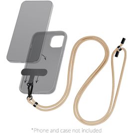 Mobilize Lanyard Universal-Handykette einstellbar - Sand