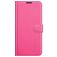 Mobigear Classic TCL 20L Plus Hülle Klapphülle Geldbörse - Magenta