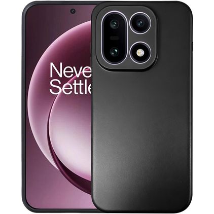 Mobigear Basics OnePlus 15 Hülle Flexibles TPU Backcover - Schwarz