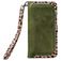Mobilize Magnet Zipper iPhone 13 Pro Hülle Abnehmbare 2in1 Klapphülle Geldbörse - Olive Leopard
