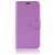 Mobigear Classic Samsung Galaxy A01 Hülle Klapphülle Geldbörse - Lila