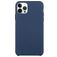 Mobigear Rubber Touch iPhone 15 Pro Max Silikon Hülle Backcover - Dunkelblau