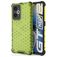 Mobigear Honeycomb Realme GT Neo2 Hülle Hardcase Backcover Stoßfest - Grün