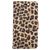 Mobigear Leopard iPhone SE (2020) Hülle Klapphülle Geldbörse - Braun