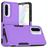 Mobigear Heavy Armor Samsung Galaxy A56 Hülle Hardcase Backcover Stoßfest - Lila