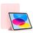 Mobigear Tri-Fold Gel iPad 10 (2022) Hülle TPU,Kunstleder Klapphülle - Pink