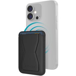Mobilize Magnet Kartenetui - 2 Karten - MagSafe Kompatibel - Schwarz