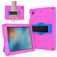 Mobigear Ruggedized iPad 6 (2018) Hülle EVA Schaum Backcover + Ständer - Pink