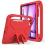 Mobigear AeroArmor iPad Air 13 Zoll (2025) Tablet Hülle für Kinder mit Tragegriff + Stifthalter - Rot