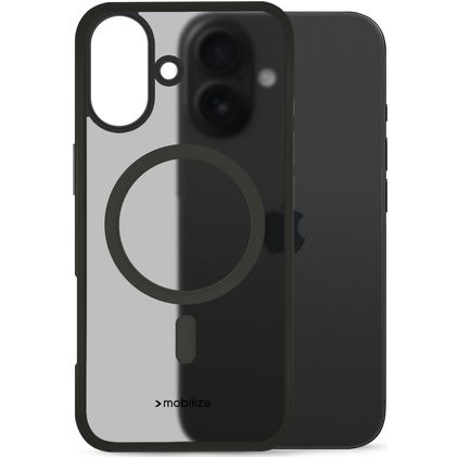 Mobilize Hybrid Pro iPhone 17 MagSafe Hülle Hardcase Backcover Stoßfest - Schwarz