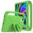 Mobigear AeroArmor Lenovo Tab P12 Tablet Hülle für Kinder mit Tragegriff + Stifthalter - Grün