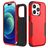 Mobigear Ultra Tough iPhone 15 Pro Max Hülle Hardcase Backcover Stoßfest - Rot