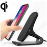 Mobigear Charge stand es Ladegerät Qi Wireless 15W 2A - Schwarz