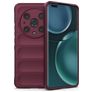 Mobigear Bumpy HONOR Magic 4 Pro TPU (flexibel) Backcover - Weinrot