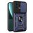 Mobigear Armor Ring Cam Slide Xiaomi 13 Hardcase Backcover Shockproof mit Ringhalter und Kamera-Slider - Blau