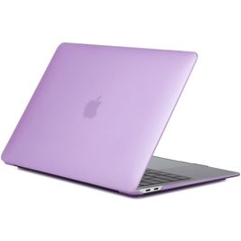 Mobigear Matte MacBook Pro 13 Zoll (2016-2023) Hardcase Hülle MacBook Case - Lila - Model A1706 / A1708 / A1989 / A2159 / A2289 / A2251 / A2338