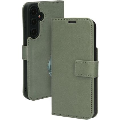 Mobiparts Classic Wallet Samsung Galaxy A35 Klapphülle Portemonnaie - Stone Green