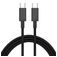 Mobigear 100W USB-C auf USB-C Kabel 3 Meter - Schwarz