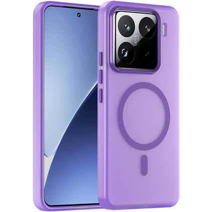 Mobigear Shockproof Xiaomi 15 Pro MagSafe Hülle Hardcase Backcover - Lila