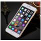 Mobigear Royal iPhone 8 Plus Hülle Flexibles TPU Backcover - Transparent / Gold