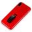 Mobigear Rubber Ring iPhone XS Max Hülle Hardcase Backcover mit Ringhalter - Rot
