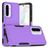 Mobigear Heavy Armor Samsung Galaxy A36 Hülle Hardcase Backcover Stoßfest - Lila