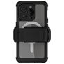 Ghostek Nautical Waterproof iPhone 15 Pro Wasserdicht MagSafe Hülle Hardcase Backcover Stoßfest - Schwarz