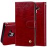 Mobigear Wallet Samsung Galaxy J6 (2018) Hülle Klapphülle Geldbörse - Rot