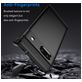 Mobigear Brushed Slim Google Pixel 7a Hülle Flexibles TPU Backcover - Schwarz
