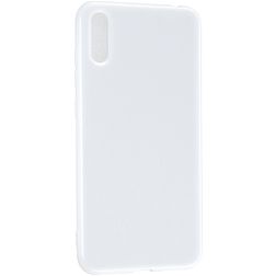 Mobigear Colors Huawei Y7 Pro (2019) Hülle Flexibles TPU Backcover - Weiß