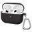 Mobigear Classic Apple AirPods 3 Hülle Silikon (flexibel) - Schwarz