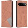 Mobigear Rhombus Slim Google Pixel 11 Hülle Klapphülle - Braun