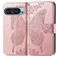 Mobigear Butterfly Google Pixel 10 Pro XL Hülle Klapphülle Geldbörse - Roségold
